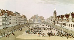Grand Entry of the Allied Sovereigns into Leipsic, 19th October 1813